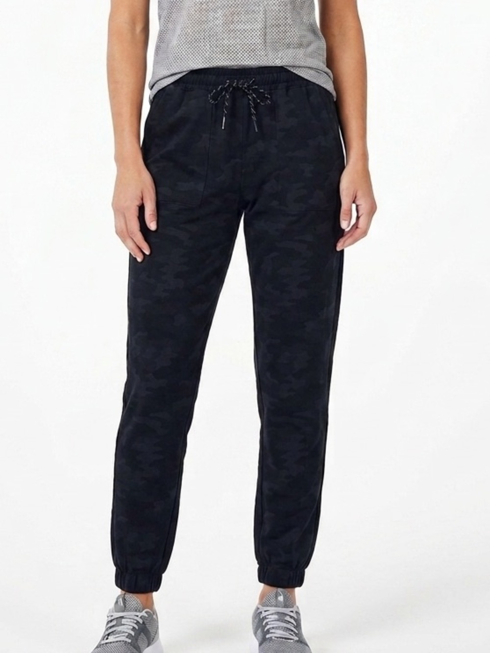 FABLETICS Camo Joggers S Black EUC